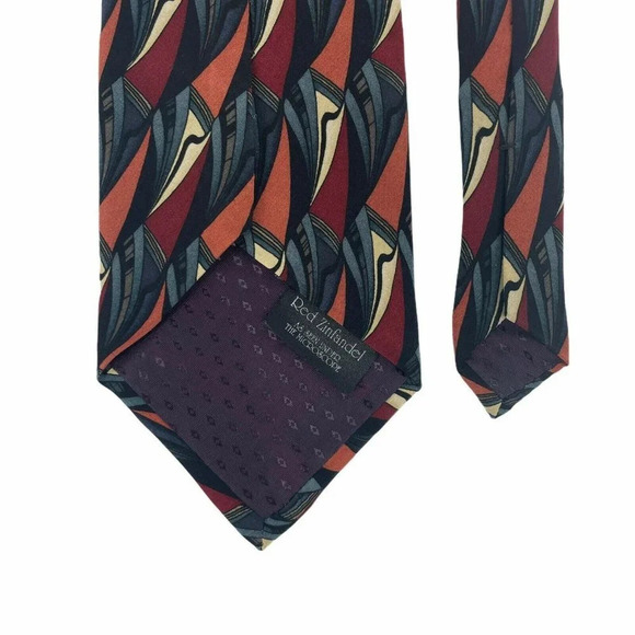 Cocktail Collection Necktie Men's Red Wide Classic Stonehenge Zinfandel USA - Picture 4 of 7